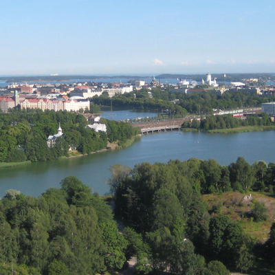 Helsinki from olympic tower