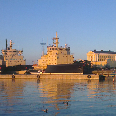 Helsinki ice breaker fleet