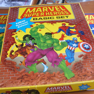 TSR Marvel Super Heroes Basic set