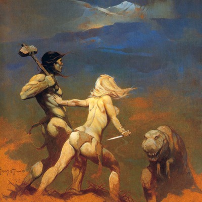 Frank Frazetta - Cornered