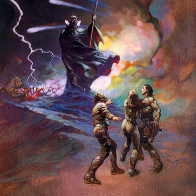 Frank Frazetta - Darkness at time's edge